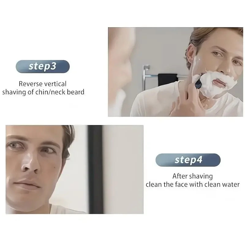 Women's Multi-Blade Manual Razor | Replaceable Head Shaver