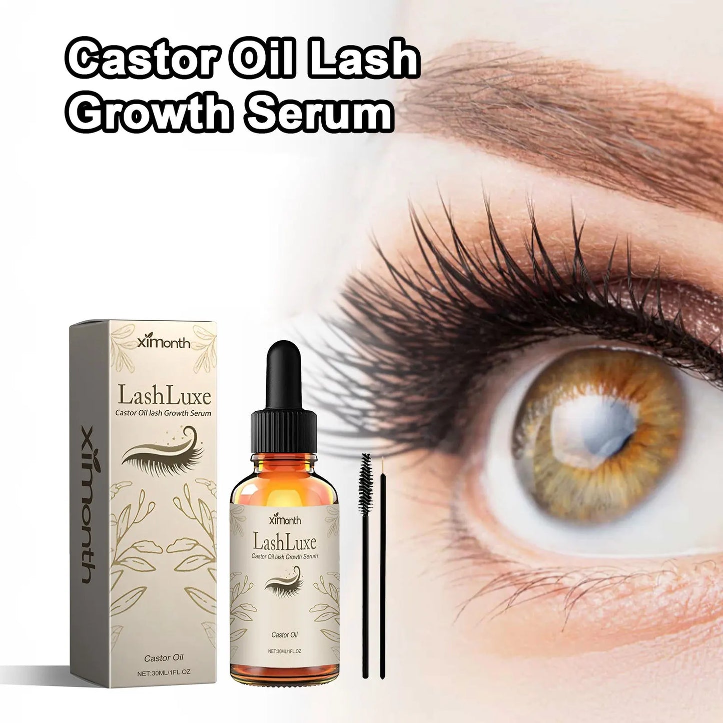 Ximonth Eyelash Growth Serum – Fuller, Longer, Thicker Lashes