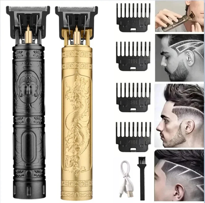 XMSJ Professional Rechargeable Hair Clipper & Trimmer for Men