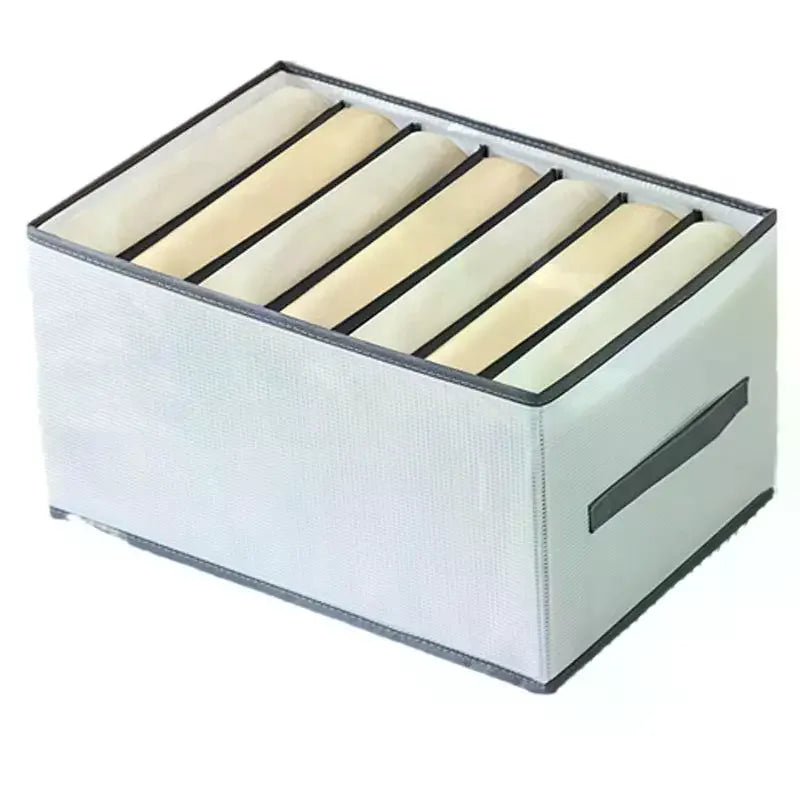 Foldable PP Drawer Organizer with Handles | Closet Storage