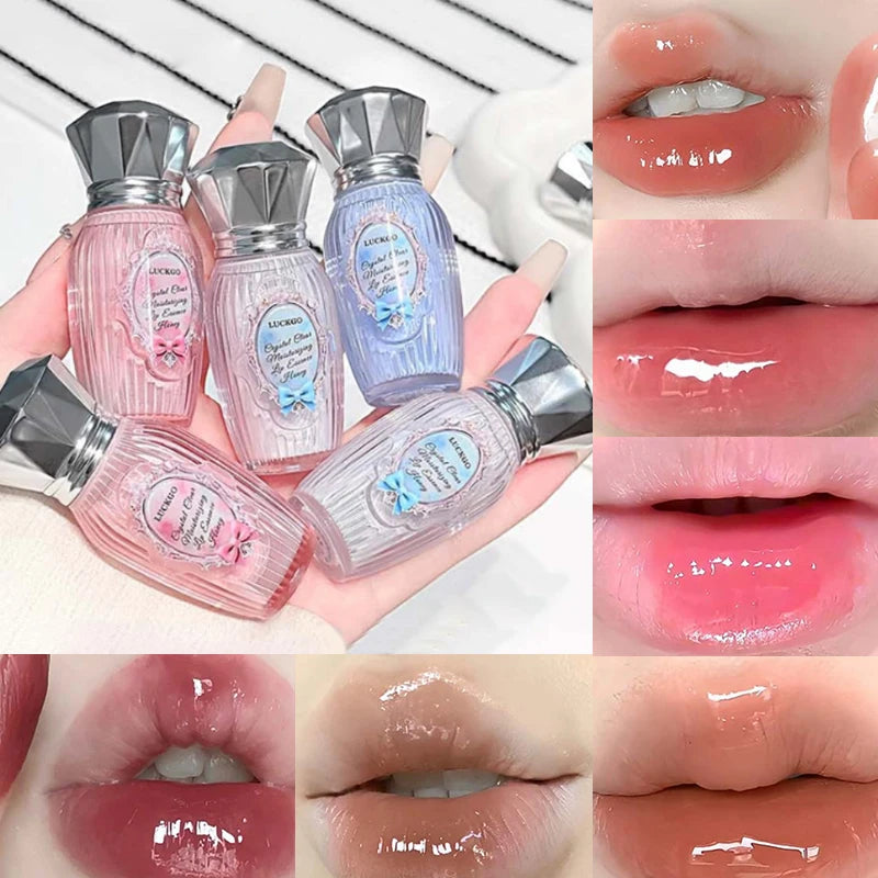 Crystal Clear Moisture Lip Essence Gloss | Mirror Lip Oil Balm
