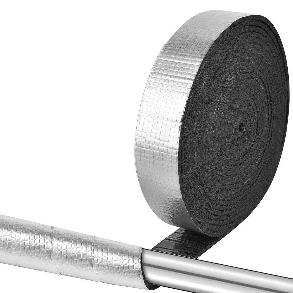 32.8Ft Pipe Wrap Insulation Tape – Aluminum Foil Foam
