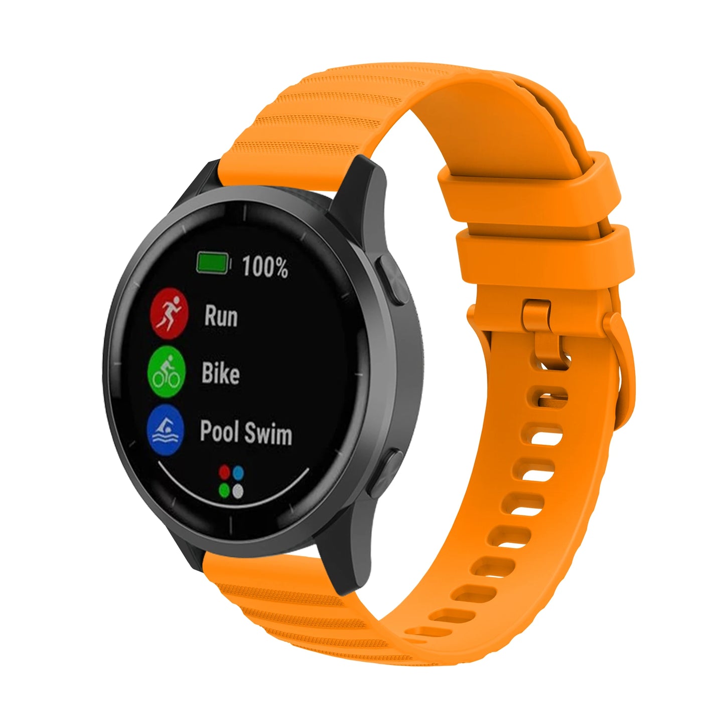 18/20/22mm Silicone Strap For Garmin Venu3 Venu2 Venu3s /Vivoactive 3 4 5 3S 4S 40 45/vivomove3 3s /Venu 2 32s 3s 41 46 mm Band Peaceful Pleasures Health and Wellness