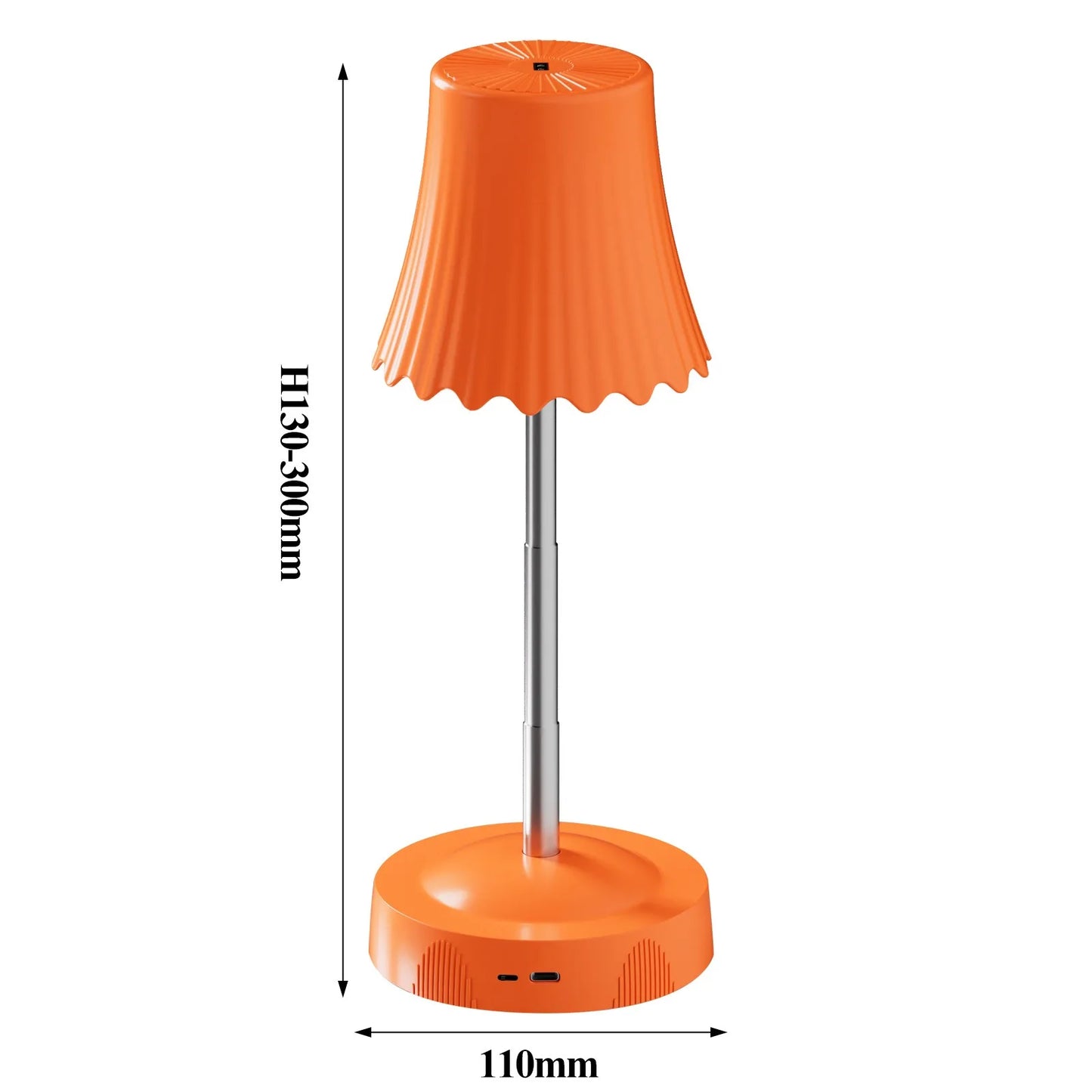 New Arrival RGB LED Night Lamp Hand Gesture Sensor Creative Night Light Dorm Room Bedside Lamp USB Charging 2600mah Peaceful Pleasures Health and Wellness 2600mah Orange USB Plug