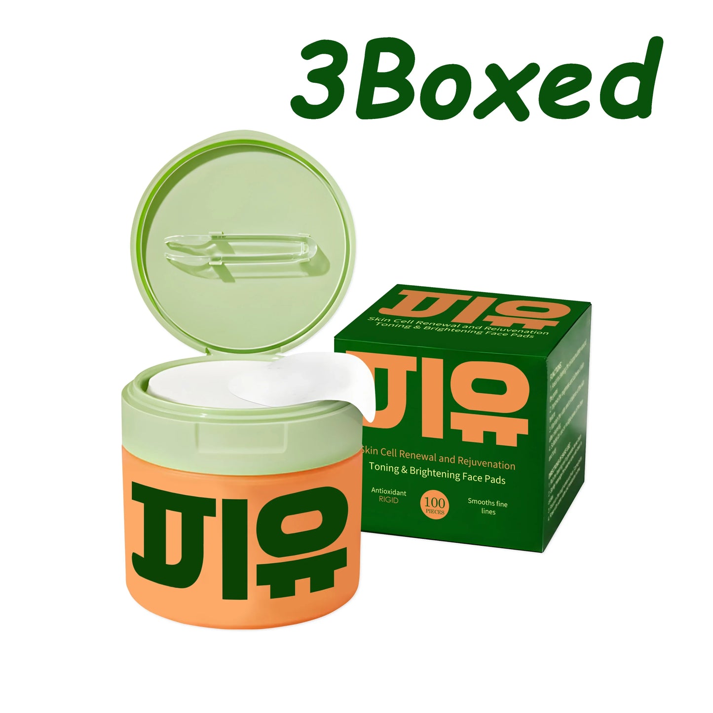 Centella Asiatica & Niacinamide Facial Cotton Pads 100pcs