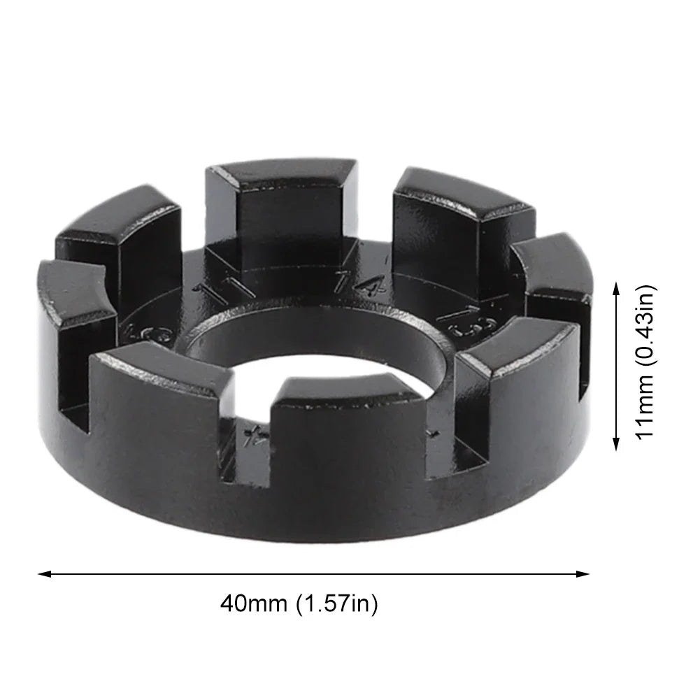 8-Way Bicycle Spoke Nipple Wrench – Precision Bike Rim Tool