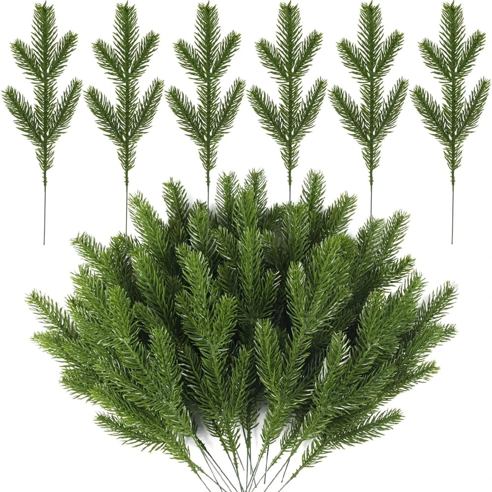 Artificial Christmas Tree Branch Picks 10/20Pcs | Home Garden Decor