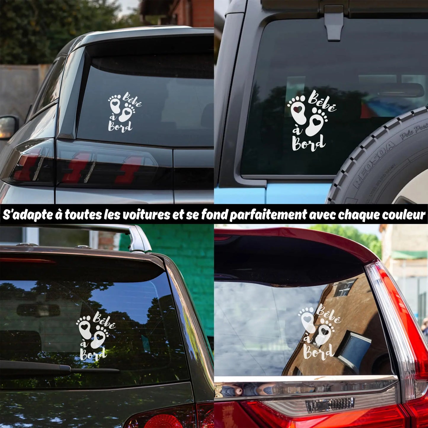 Baby On Board Car Sticker | Vinyl Decal – Waterproof & UV Proof