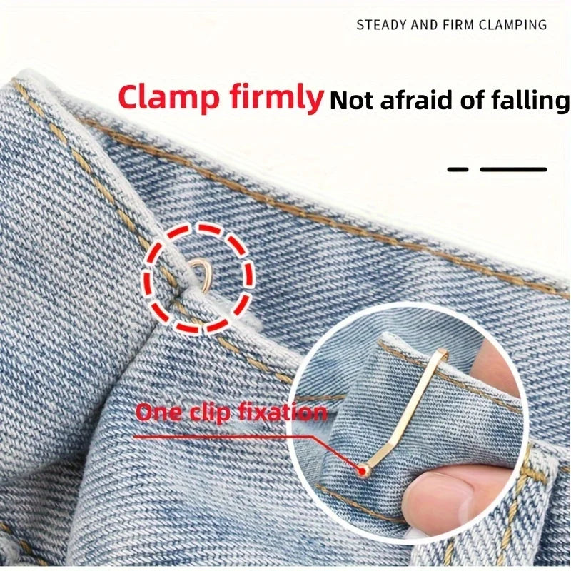 Pants Invisible Waist Metal Fixing Clip Jeans Circumference Large