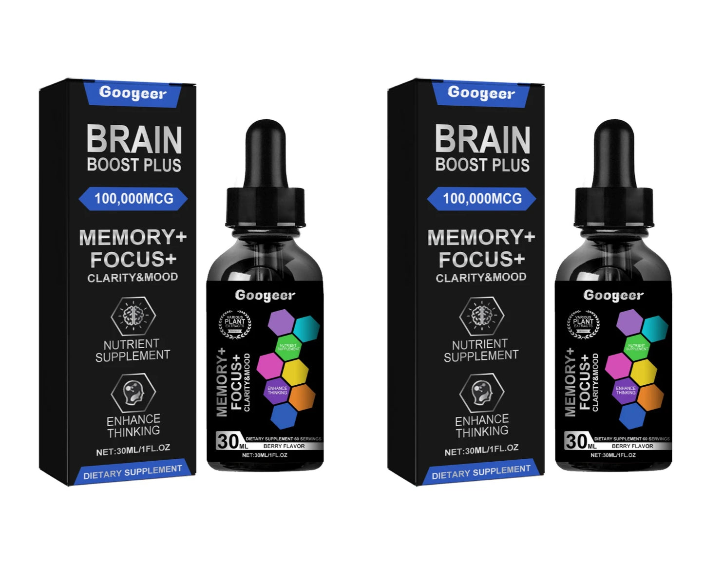 Herbal Wellness Drops – Blueberry Ginkgo Ginseng Vitamin C 30ml