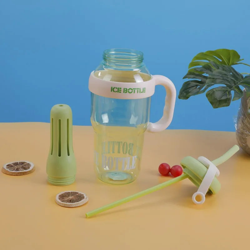 Personalized Cups With Straws High Capacity Thermos Mug Custom Drinkware For Milk Tea Beer Cute Summer Gifts Kitchen Home Use Peaceful Pleasures Health and Wellness