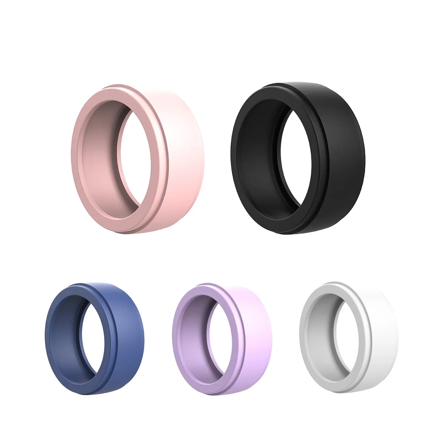 Ring Protector Universal Print Pattern Silicone Shell At Any Time To Protect Against Bumps and Damage Accessories Silicone Cover Peaceful Pleasures Health and Wellness