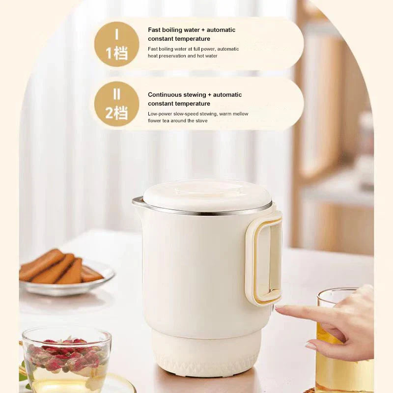 URGGU Folding Travel Electric Kettle | 304 Steel 0.8L 600W