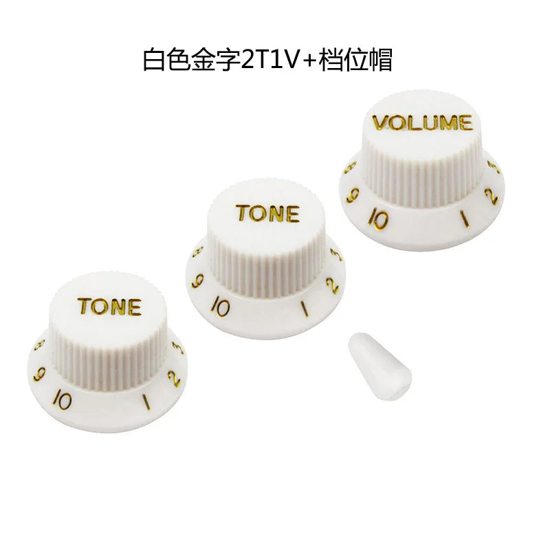 STSQ Electric Guitar Volume Tone Control Knob Adjusting Cap
