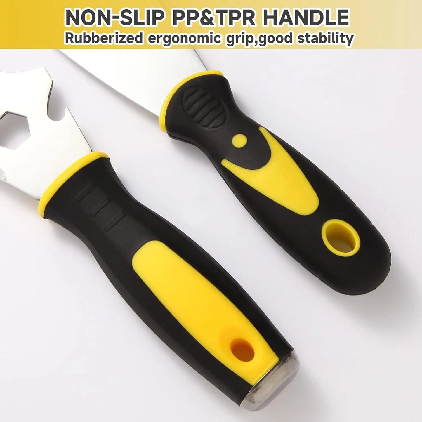 15-in-1 Stainless Steel Putty Knife & Scraper Set | DIY Tools