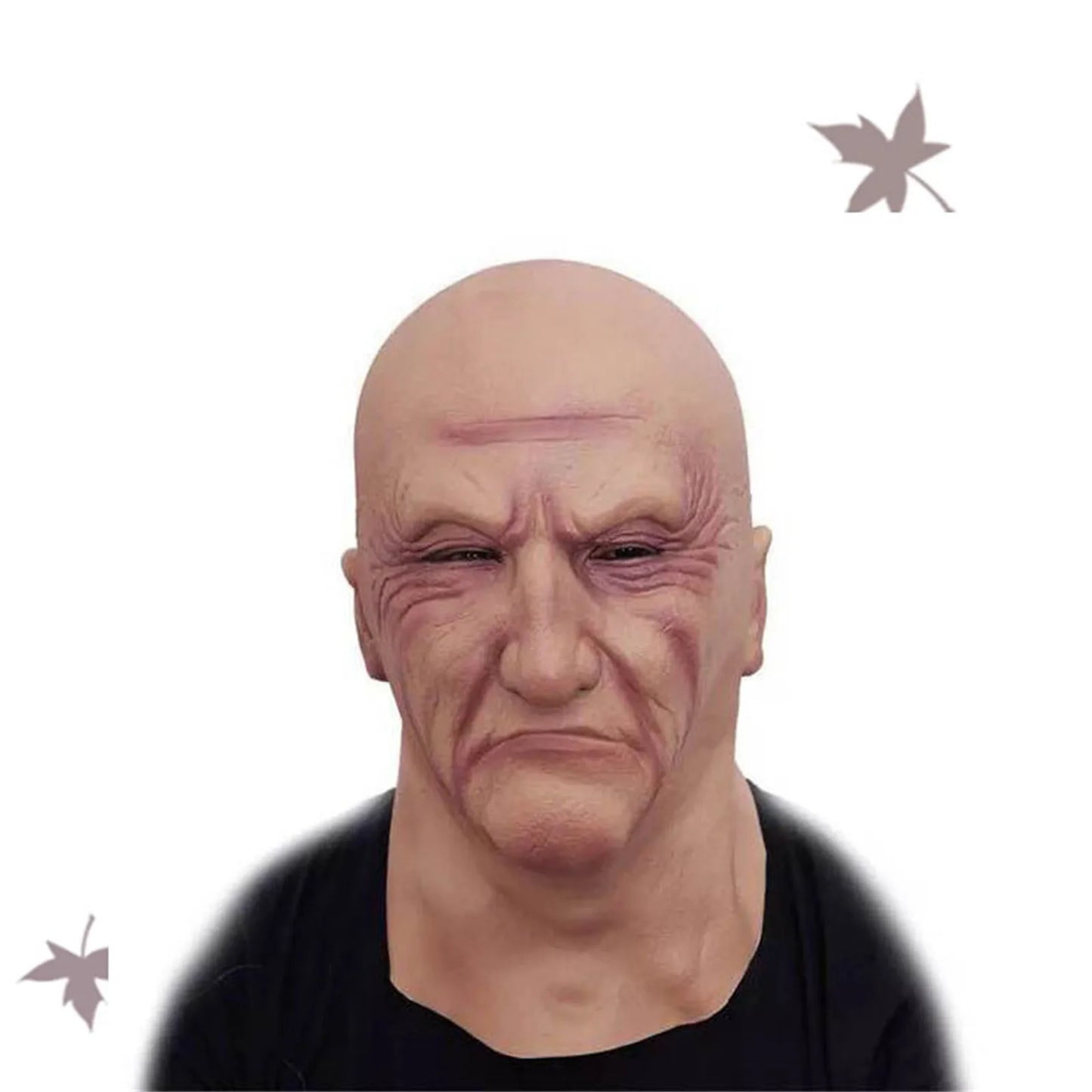 Grandpa Grandma Full Head Latex Mask – Halloween Cosplay Prop
