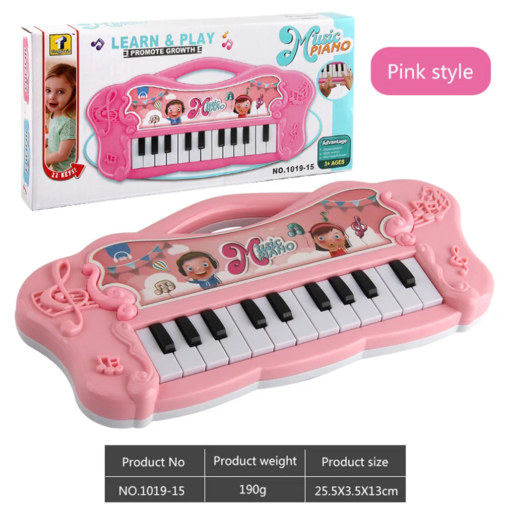 Kids Piano Keyboard Toy – Musical Learning Instrument Ages 3+