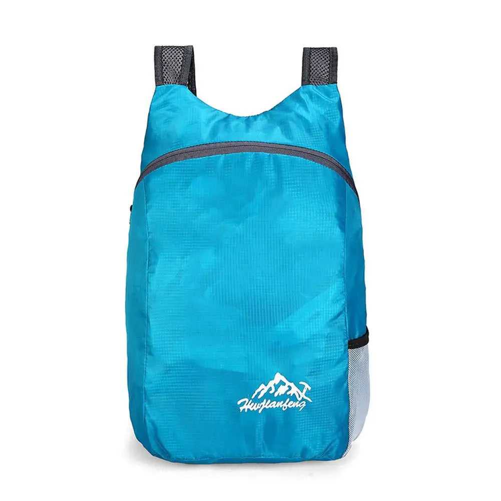 Lightweight Foldable Backpack Ultralight Outdoor Hiking Bag Portable Waterproof Sports Daypack Multi-color Travel Bag Unisex Peaceful Pleasures Health and Wellness D