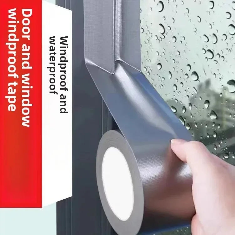 10m Heavy-Duty Waterproof Silver Repair Tape – Industrial Roll