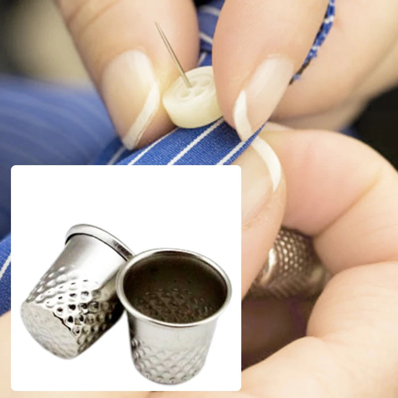 Thimbles Tailor Sewing Tool Metal Finger Protector Tools Sewing Accessories for DIY Craft Special Sewing Tools Peaceful Pleasures Health and Wellness