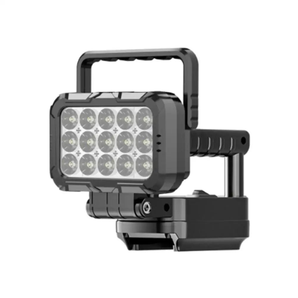 Cordless LED Work Light for Makita 18V Battery | Dual USB Cordless Work Light Peaceful Pleasures Health and Wellness Black