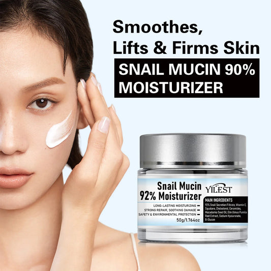 SADOER Snail Mucin 92% Essence – Hydrating & Brightening Cream Face Essence Cream Oasis Select