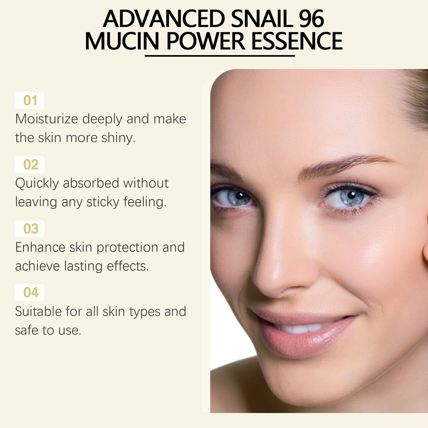 Snail 96 Mucin Power Essence – Moisturizing Brightening Serum