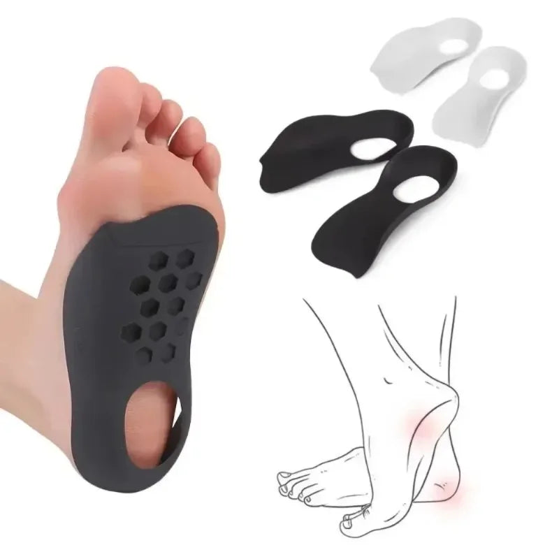 Arch Support Orthotic Insoles for Flat Feet & Plantar Fasciitis Orthotic Shoe Insoles Peaceful Pleasures Health and Wellness