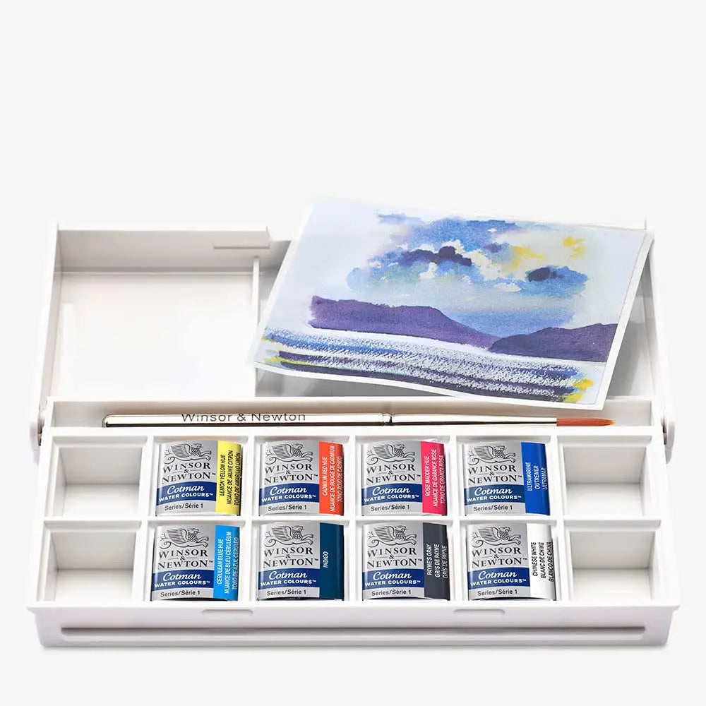 Winsor Newton Cotman Watercolor Paint 6 Metallic Colors 0 27-oz Tubes