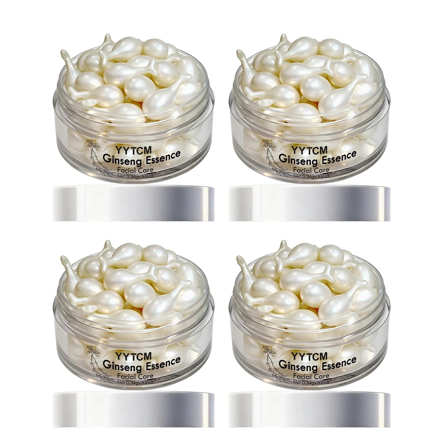 Ginseng Essence Capsules | Squalane, Niacinamide & Retinol Serum