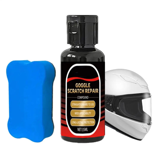 35ml Scratch Repair Kit – Helmet Visor, Goggles & Bodywork Scratch Repair Cream Peaceful Pleasures Health and Wellness