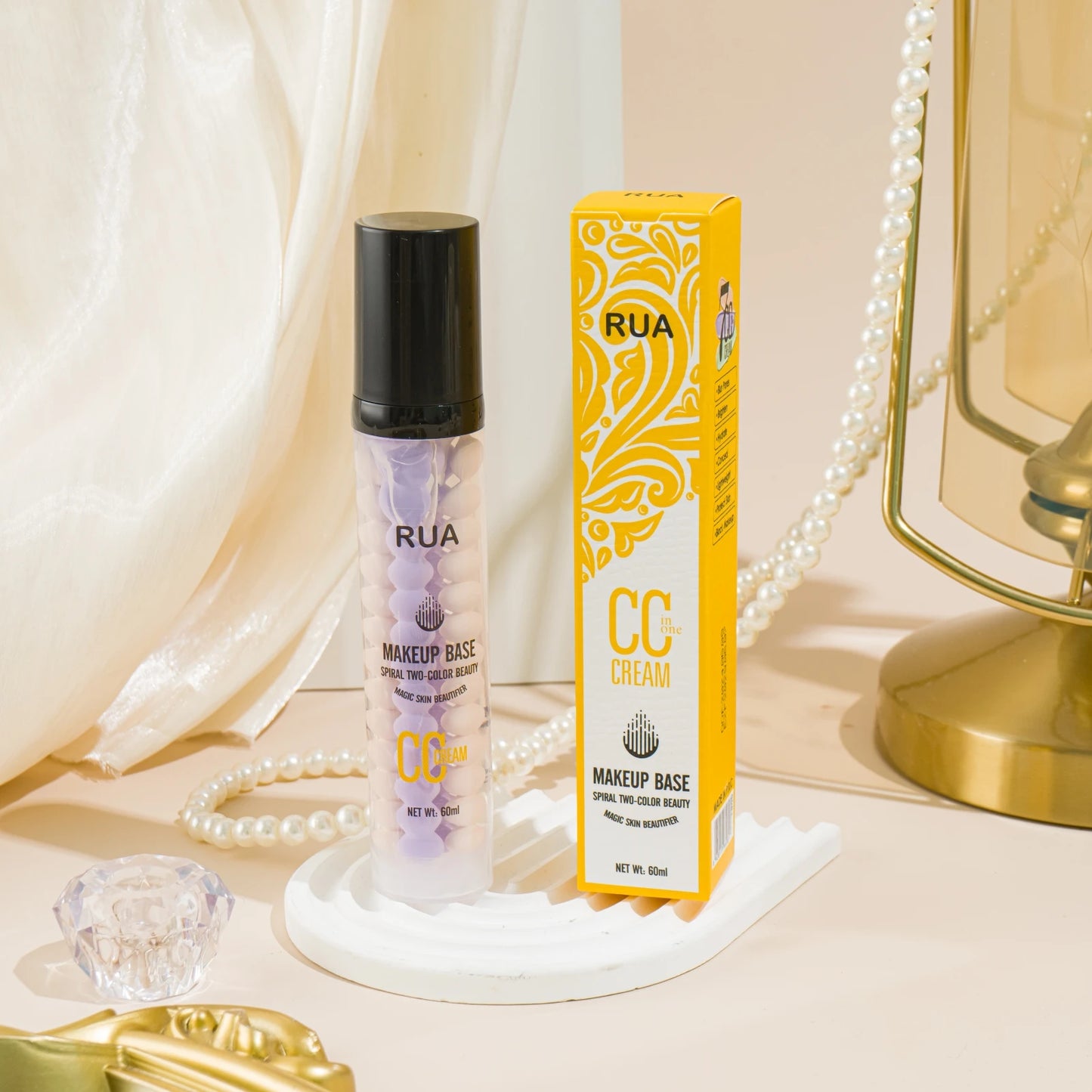 Moisturising Makeup Primer for Long-lasting Hydration Peaceful Pleasures Health and Wellness RUA 6081 Purple