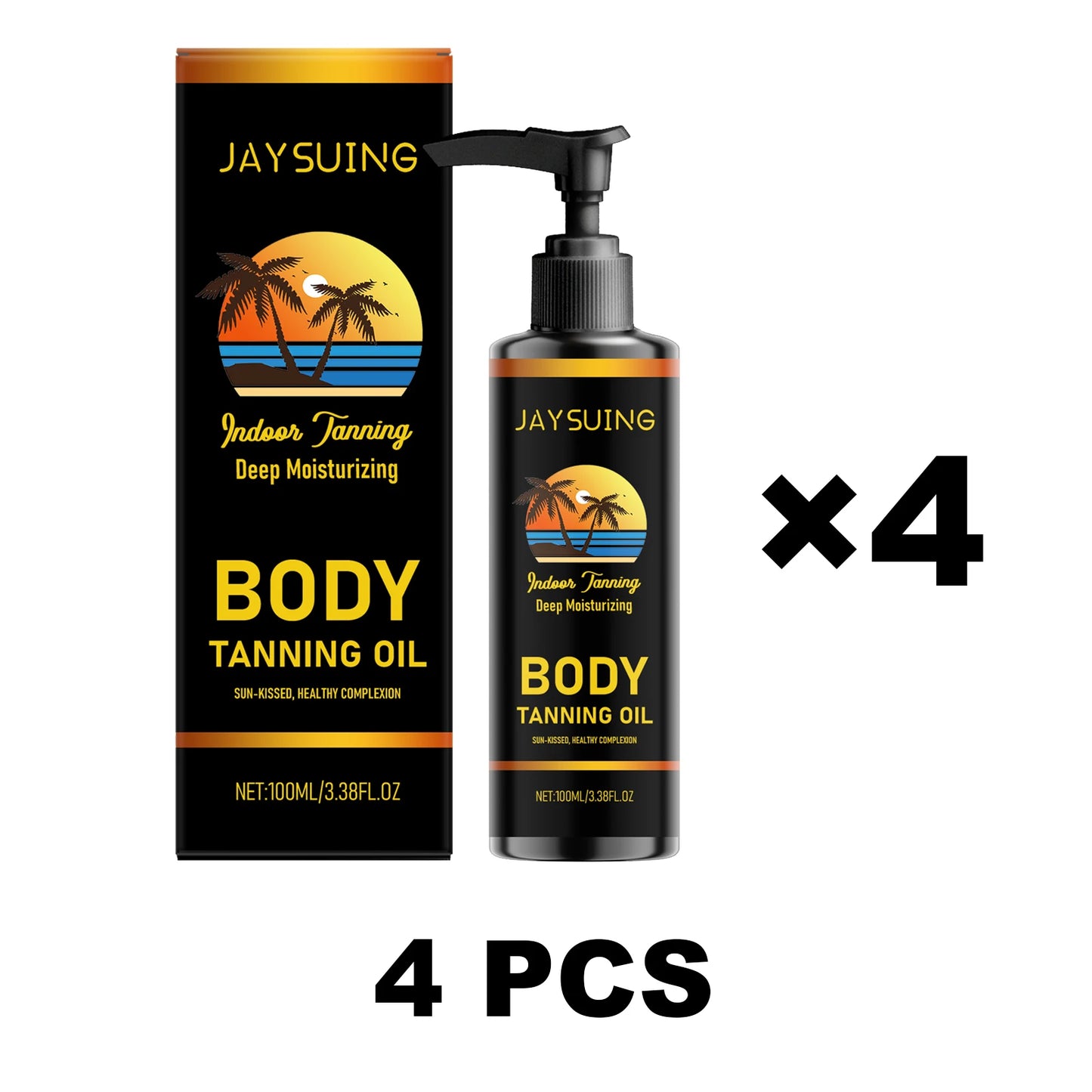 Jaysuing Body Tanning Oil – Natural Glow & Bronze Drops