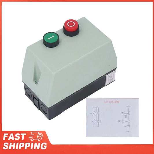 Electric Motor Starter Magnetic Water Proof Flame Retardant Box Peaceful Pleasures Health and Wellness