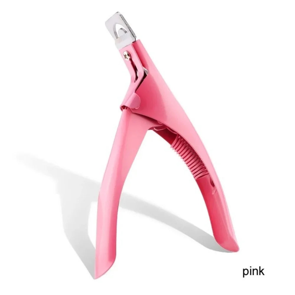 Acrylic Nail Clipper Magnetic U-Cut | Gel & False Nail Cutter