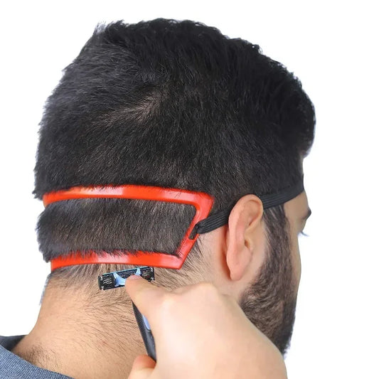 Hair Trimming Ruler Neckline Guide Shaping Styling Template Comb Neck Back Styler Men Neck Shaping Ruler Tools for Barber Peaceful Pleasures Health and Wellness