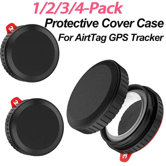 IP68 Waterproof AirTag Case – Shockproof Hard PC Cover 1-4 Pack GPS Tracker Case Oasis Select