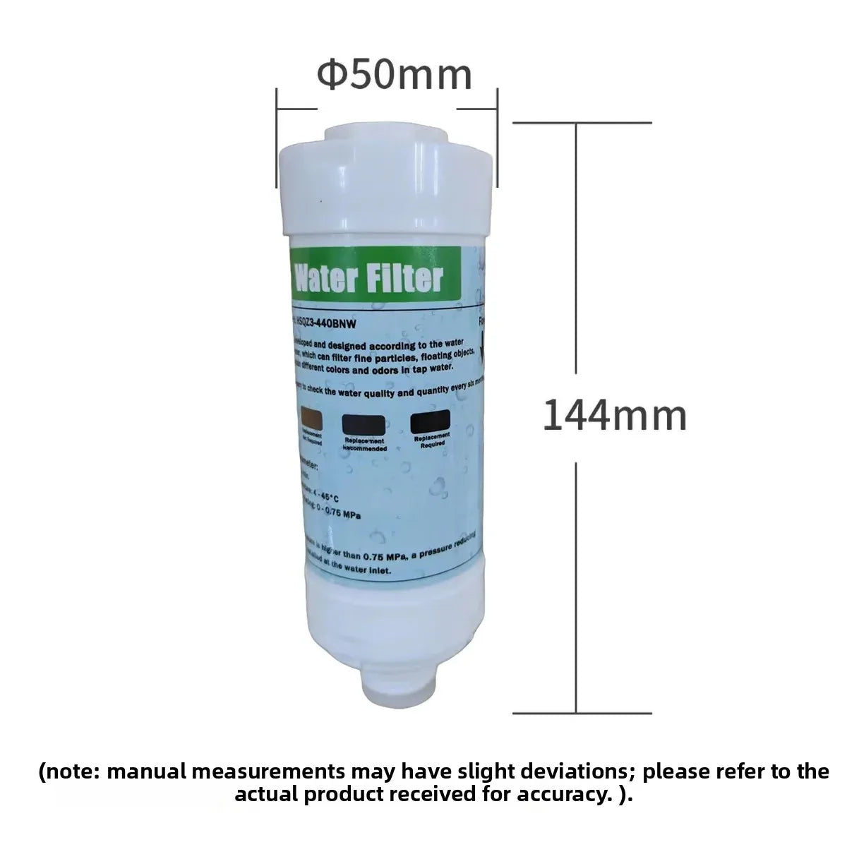 Bidet Inlet Pre-Filter | 1/2" 1/4" 3/8" Toilet Water Filter Set