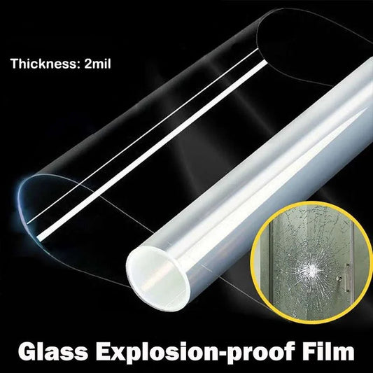 Shatterproof Safety Window Film – Clear Self-Adhesive PET Safety Window Film Oasis Select