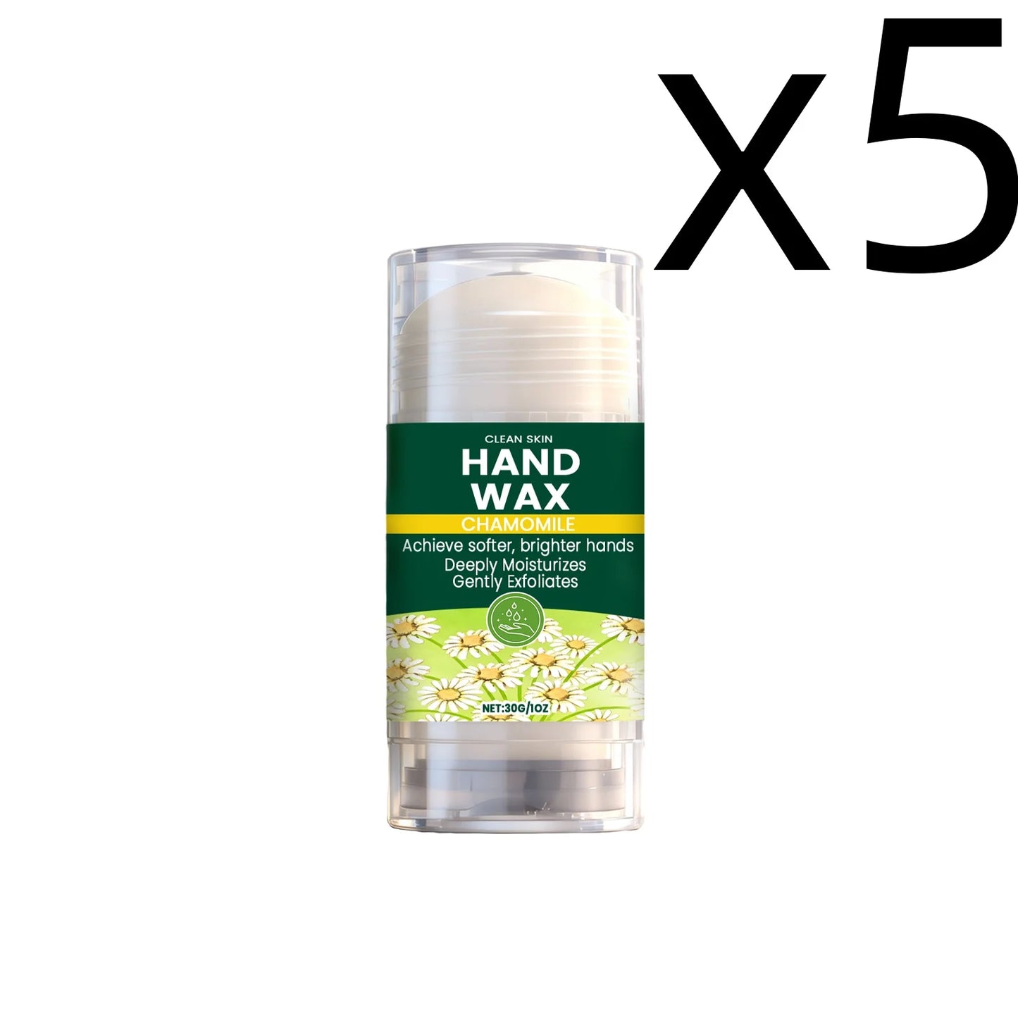 Chamomile Hand Wax Cream for Moisturizing & Repair Peaceful Pleasures Health and Wellness 30g X 5PCS