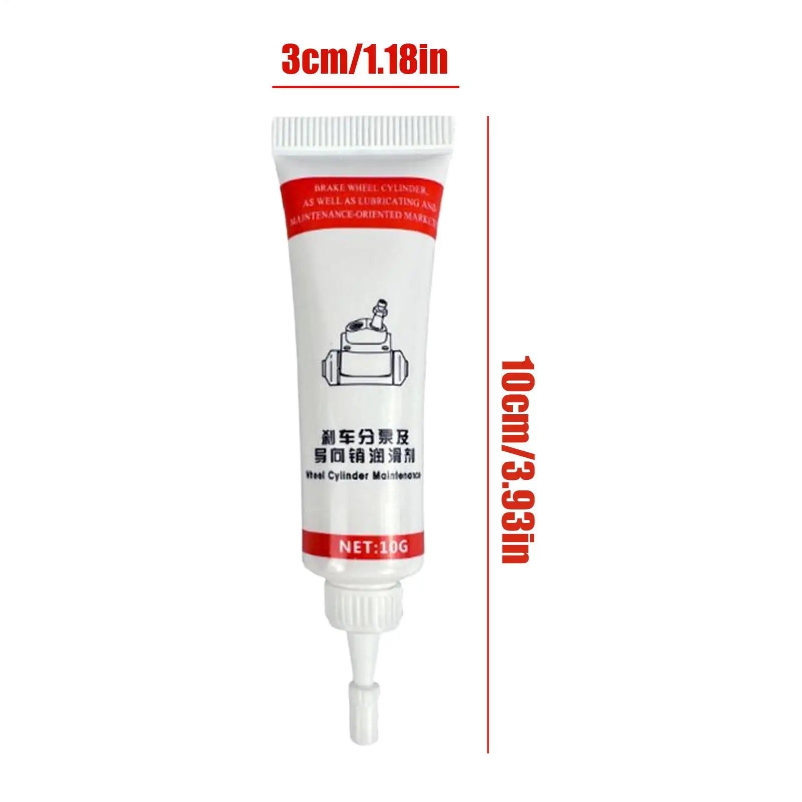 Brake Caliper Guide Pin Grease 10g – Heat-Resistant Lubricant Brake Caliper Grease Peaceful Pleasures Health and Wellness