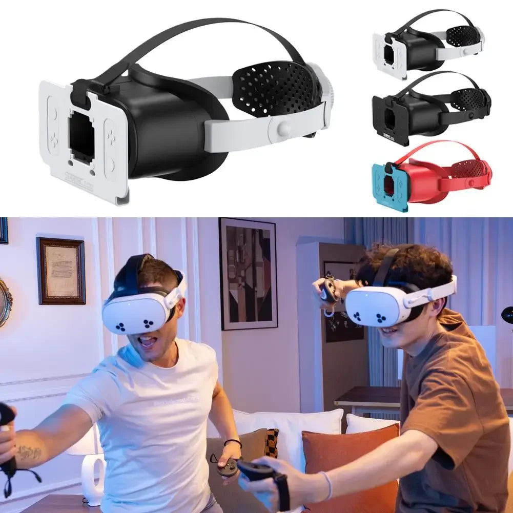 For Switch2 game console 3D HD VR glasses Virtual Reality Movies Switch Game Adjustable Headband Expansion Upgrade Accessories Peaceful Pleasures Health and Wellness