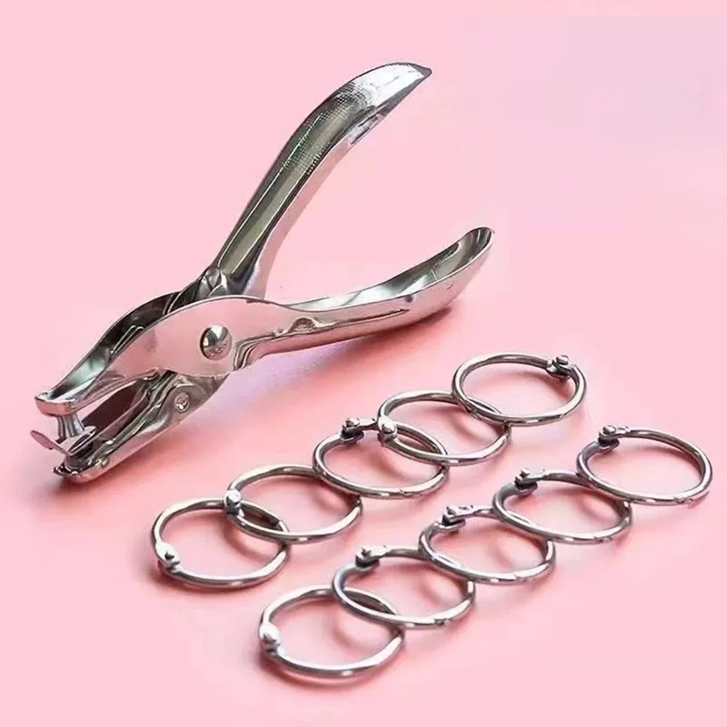Handhold Single Hole Punch Comfortable Handle Single Hole Punching Plier Suitable for Handbag Straps Peaceful Pleasures Health and Wellness