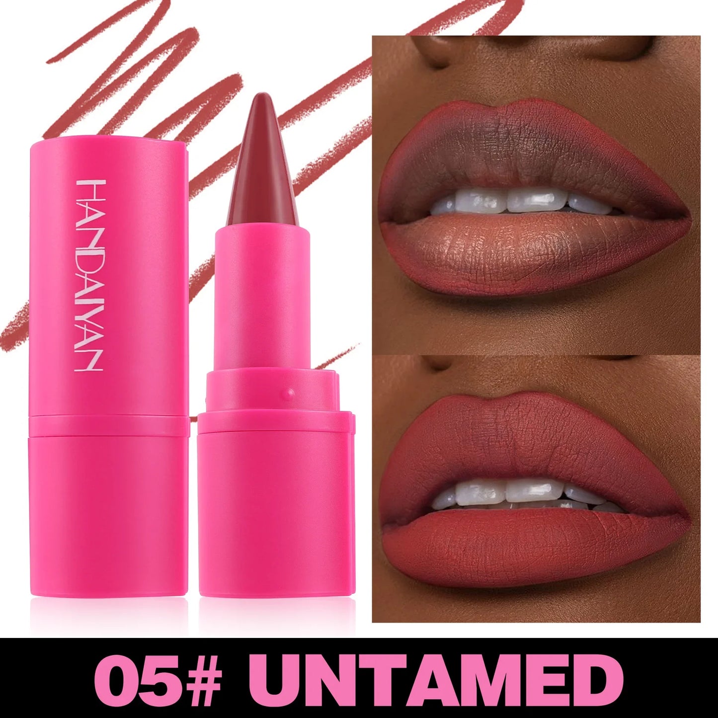 Handaiyan 2-in-1 Matte Lip Liner & Lipstick Pen | Waterproof