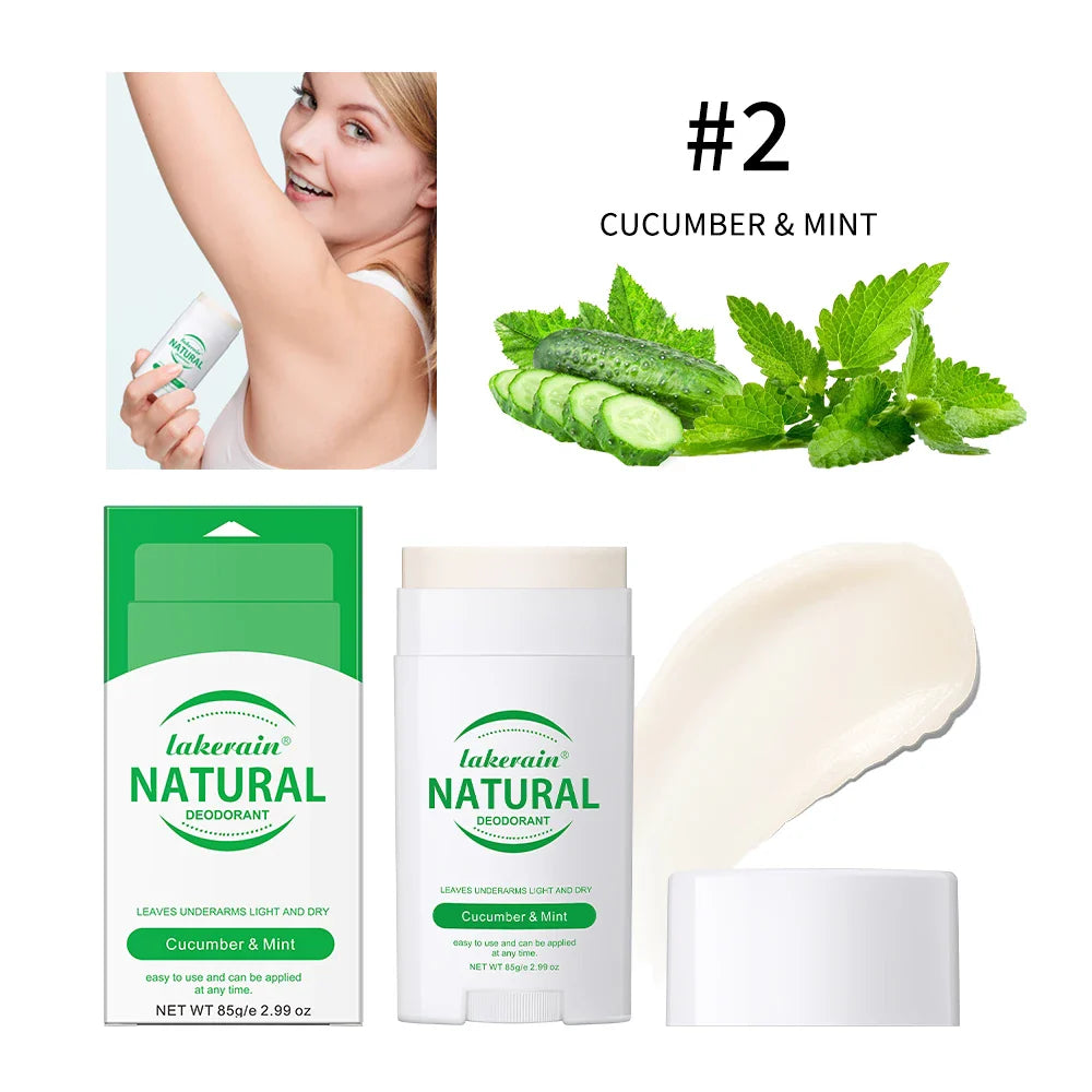 Solid Deodorant Stick & Perfume Balm – Unisex, Long-Lasting