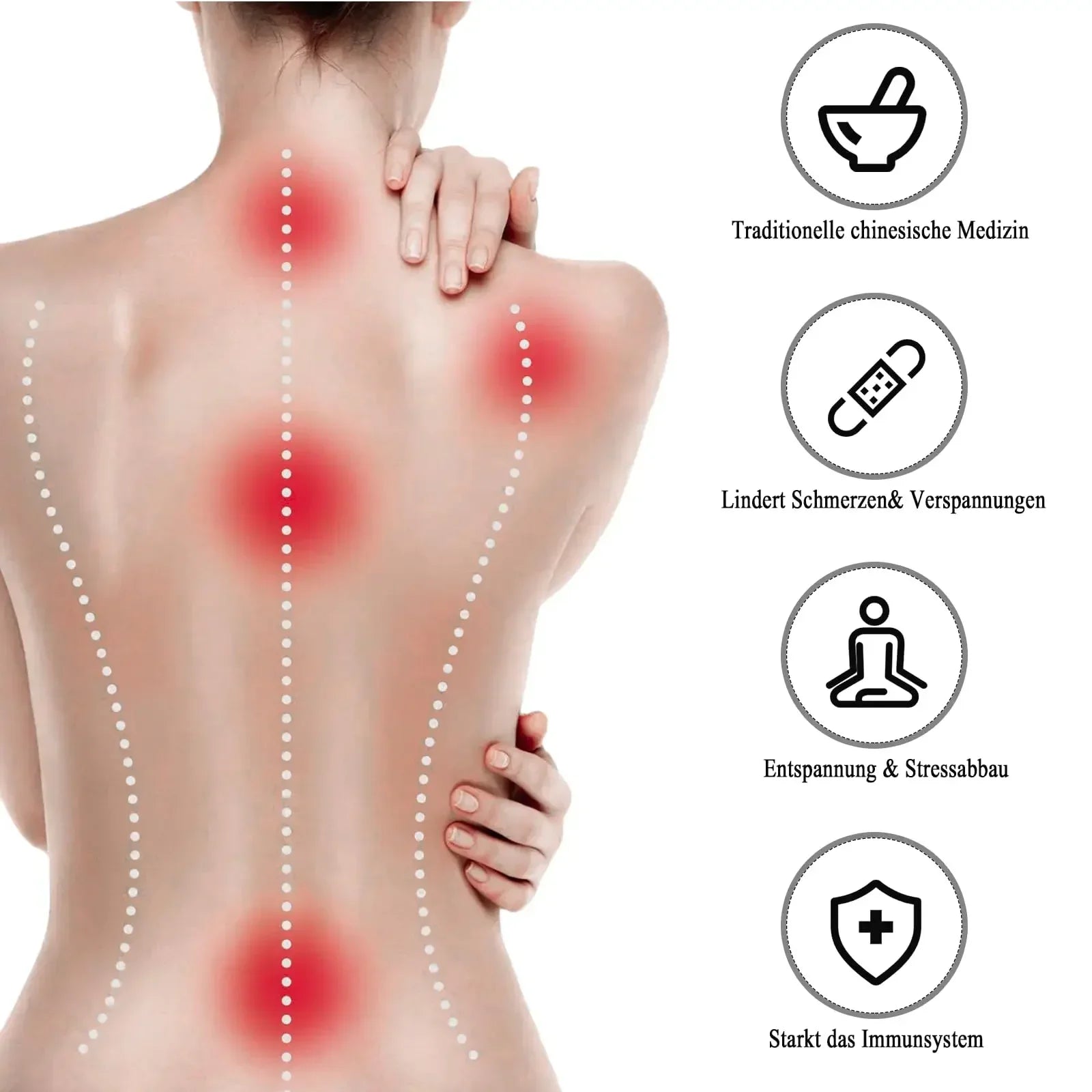 1PC/SET Massager Cushion Acupressure Mat Pillow Relieve Stress Back Pain Massage for Acupuncture Yoga Muscle Relaxation Peaceful Pleasures Health and Wellness