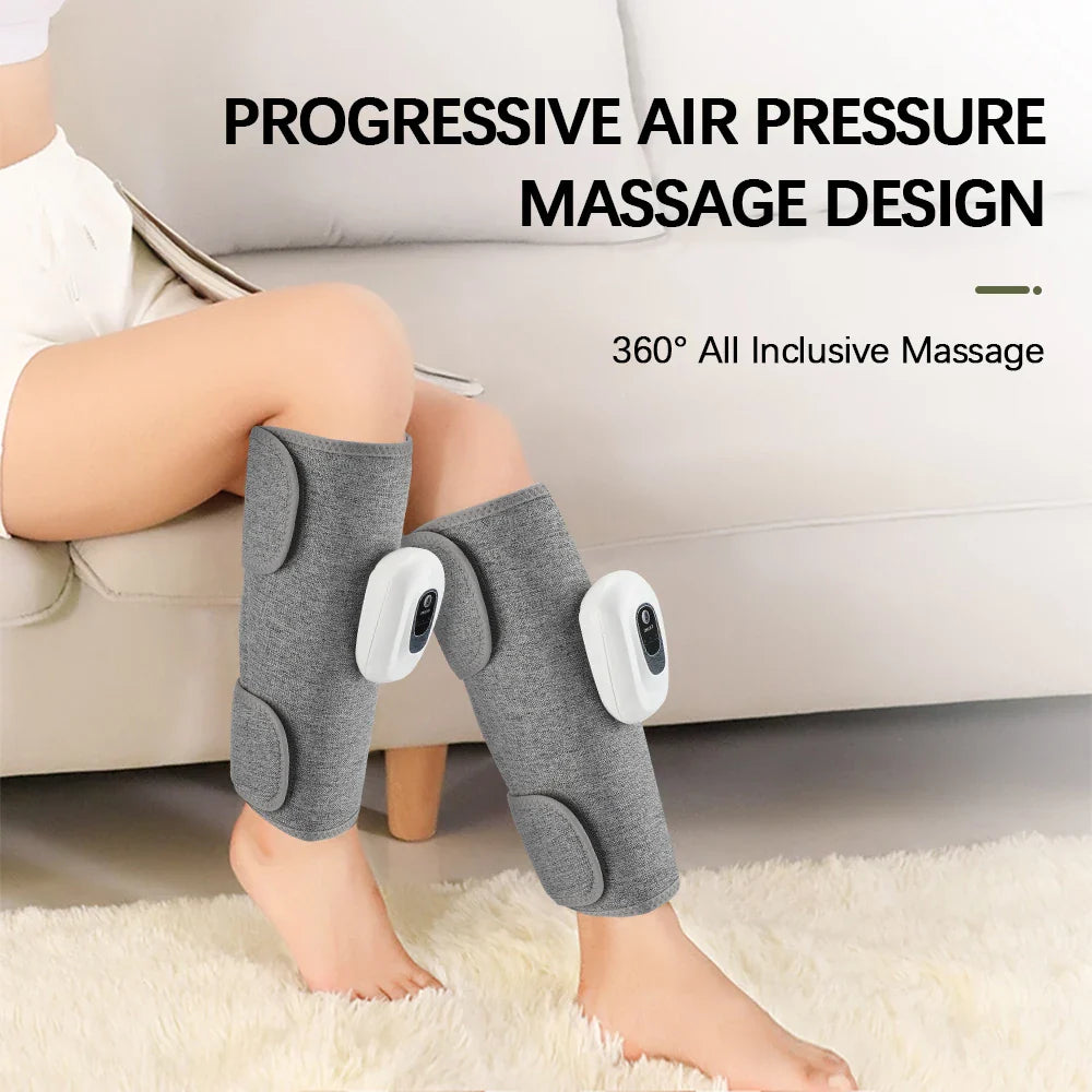 3-Mode Air Pressure Calf Massager – 360° Leg Wrap