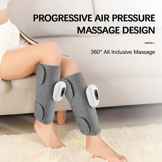 3-Mode Air Pressure Calf Massager – 360° Wrap & USB Charge Air Pressure Massager Oasis Select