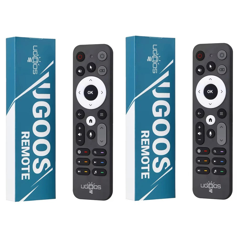 UGOOS UR02 Bluetooth BT Remote Control Replacement for Ugoos TOX1 TOX3 TOX4 AM8 PRO AM6B PLUS X4 X4Q Cube Pro Extra TV Box Peaceful Pleasures Health and Wellness 2pc UR02
