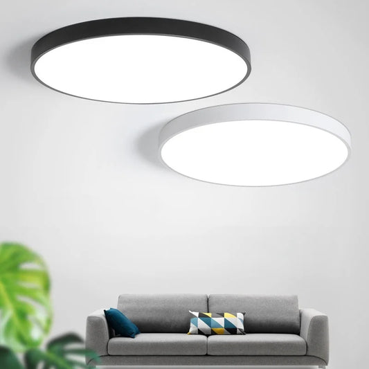 RUNTOIN 28W LED Ceiling Light 30CM Dimmable + Remote Control LED Ceiling Light Peaceful Pleasures Health and Wellness